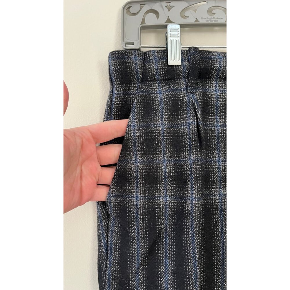 MYTHS PLAID WOOL DRESS PANTS 31 - Picture 5 of 10